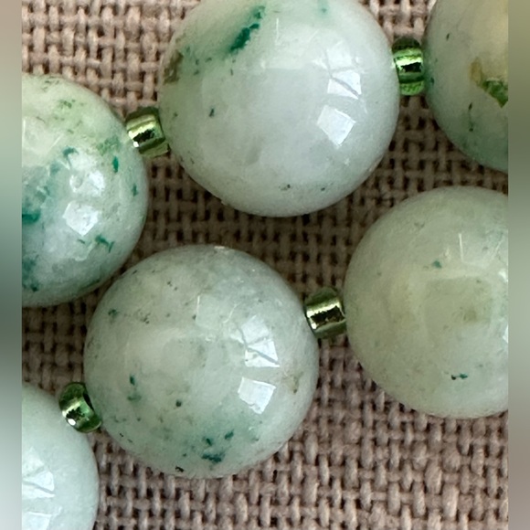 22 inch Chrysocolla gemstone bead necklace NWOT - Picture 10 of 13